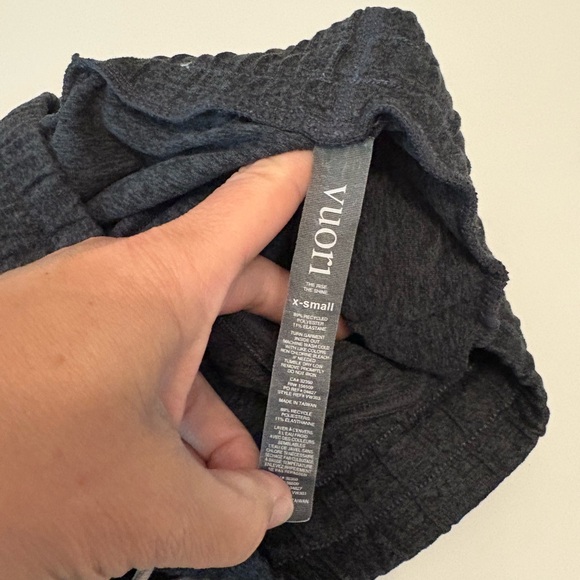 Vuori halo performance jogger charcoal heather size XS - Picture 2 of 7